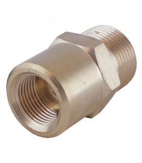 Nippel m22x3/8" utvxinv g
