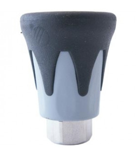 Munstycksskydd grå/svart