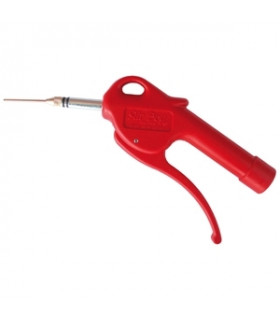 Blåspistol med fotbollsventil