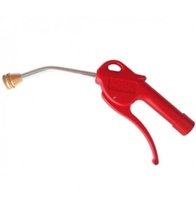 Blåspistol med cykelventil