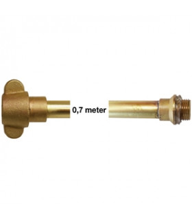 Förlängningsrör 0,7 m 5-10...