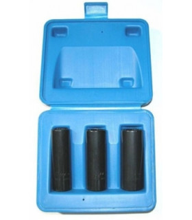 Krafthylsor 1/2" 17,19,21 l...