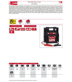 Pro start 2824 12/24V 2500A