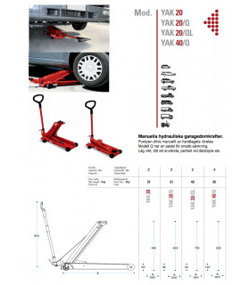 Garagedomkraft 2 ton