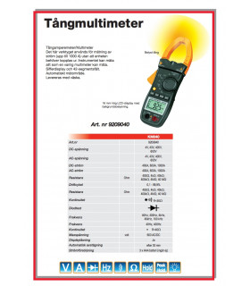 Tångmultimeter KM040