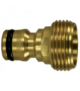 Koppling mässing 3/4" m