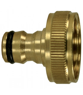 Koppling mässing 1/2" f