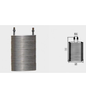 Heizschlange Edelstahl geeigne HDS-1210/1250/1290/1295 etc