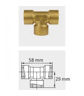 A11 3/8 t-rör f.f.f,...