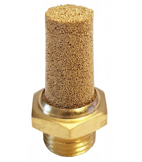 Ljuddämpare 1/4" cintrad