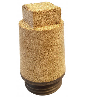 Ljuddämpare 3/8" cintrad