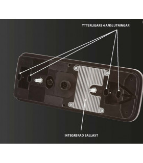 Baklampa lc12t led för...
