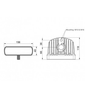 Arbetslampa pictor 620 led...