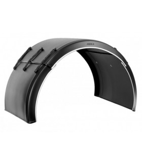 Skärm parlok 650 mm 3-delad