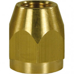 Kåpa i mässing till dyshållare