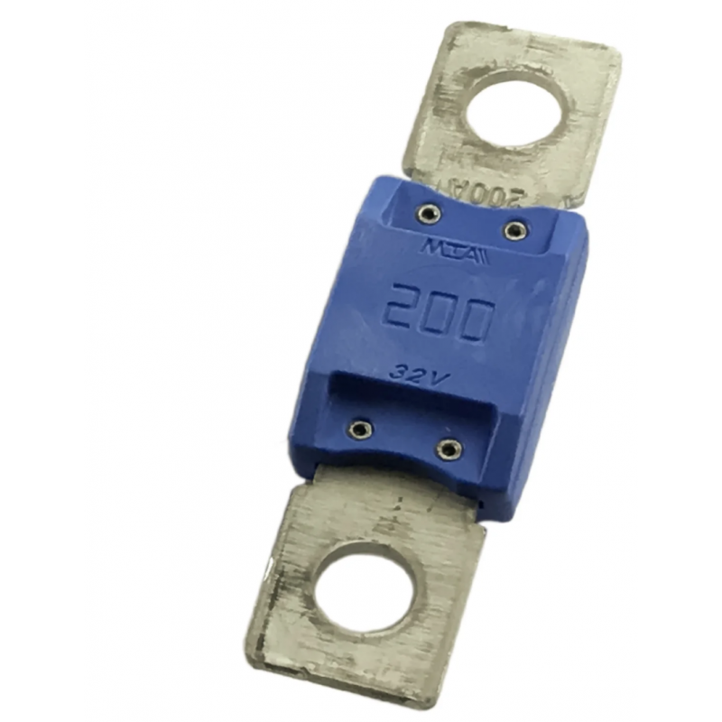 Mega säkring 200 ampere blå