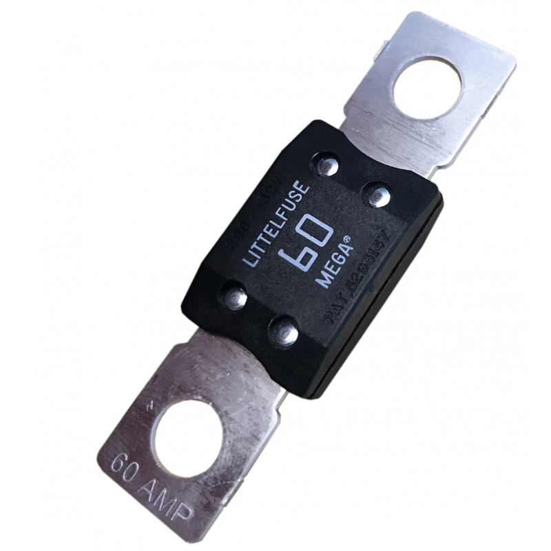Mega säkring 60 Ampere svart