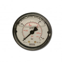 Manometer D.50, 0-315 Bar