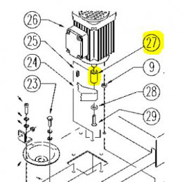Stöd Till Drivrem Vid Motor