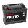 Startbatteri Tudor Fritid TU72l 72Ah CCA (EN) 12V för husvagn och båt