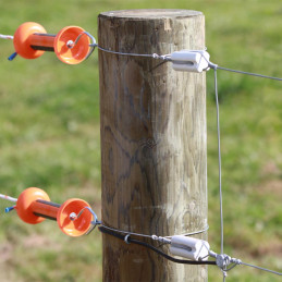 Porslin Isolator (vit, 60 St)