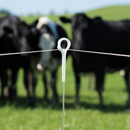 Fjäderstålstolpe (1,00m, 10...