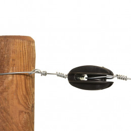 Hörnisolator (svart, 100 St)