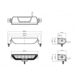 Ozz Xb1 P9" White Med Pos...