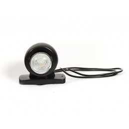 Sidomarkering Fisheye Vit/röd