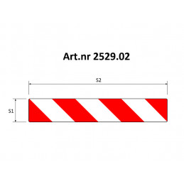 Sidomarkering Smal, Vänster