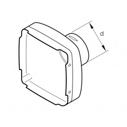 Luftstos Rak 100 Mm Axl3