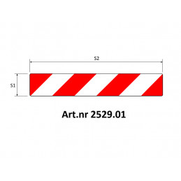 Sidomarkering Smal, Höger