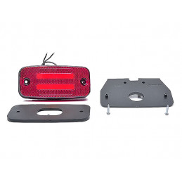 Sidomarkering Röd Med 2...