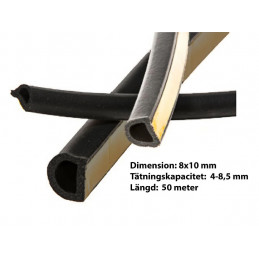 D-list Epdm 8x10 Mm...