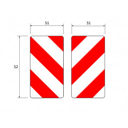 Sidomarkering, Sats Höger +...