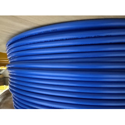 Plastbromsrör 8x1,0mm Blå...
