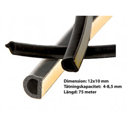 D-list Epdm 12x10 Mm...