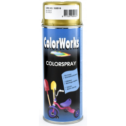 Motip colorworks, guld 400 ml