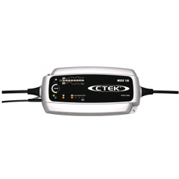 CTEK MXS 10 professionell 12V batteriladdare med supply-läge och temperatursensor.
