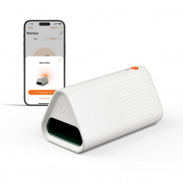 Goodnature automatisk musfälla monterad för giftfri bekämpning.