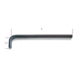 Insexnyckel vinklad 1,5mm