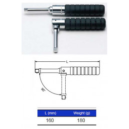 Mejselhandtag 1/4" LEDAT