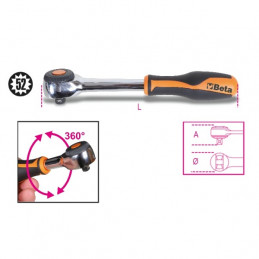 Spärrskaft 3/8"