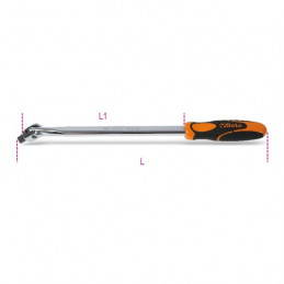 Dragskaft 1/2" 408mm