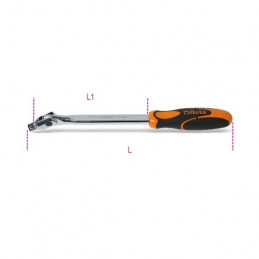 Dragskaft 3/8" LEDAT 255mm