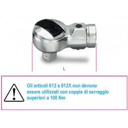 Spärrhuvud 3/4"