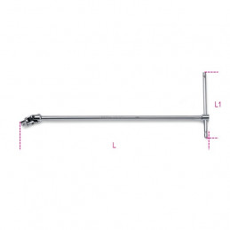 T-skaft/knut 3/8-400