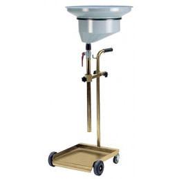 Fatvagn med tratt 1/4 fat