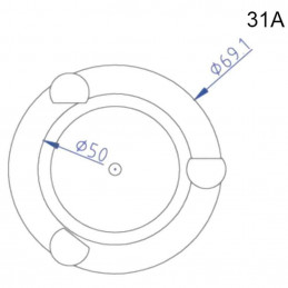 Bromslock nr 31A