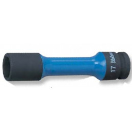Hjulmutterhylsa blå 17mm